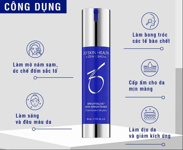 KEM DƯỠNG SÁNG DA ZO BRIGHTALIVE
