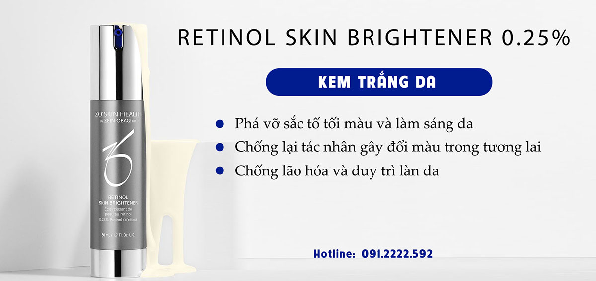 KEM TRẮNG DA RETINOL 0.25%