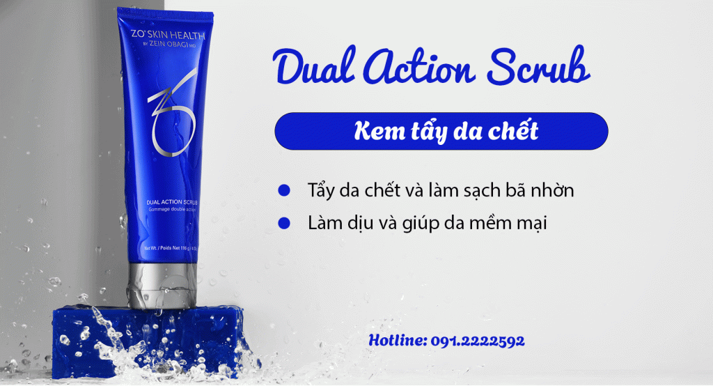 Kem tẩy da chết DUAL ACTION SCRUB