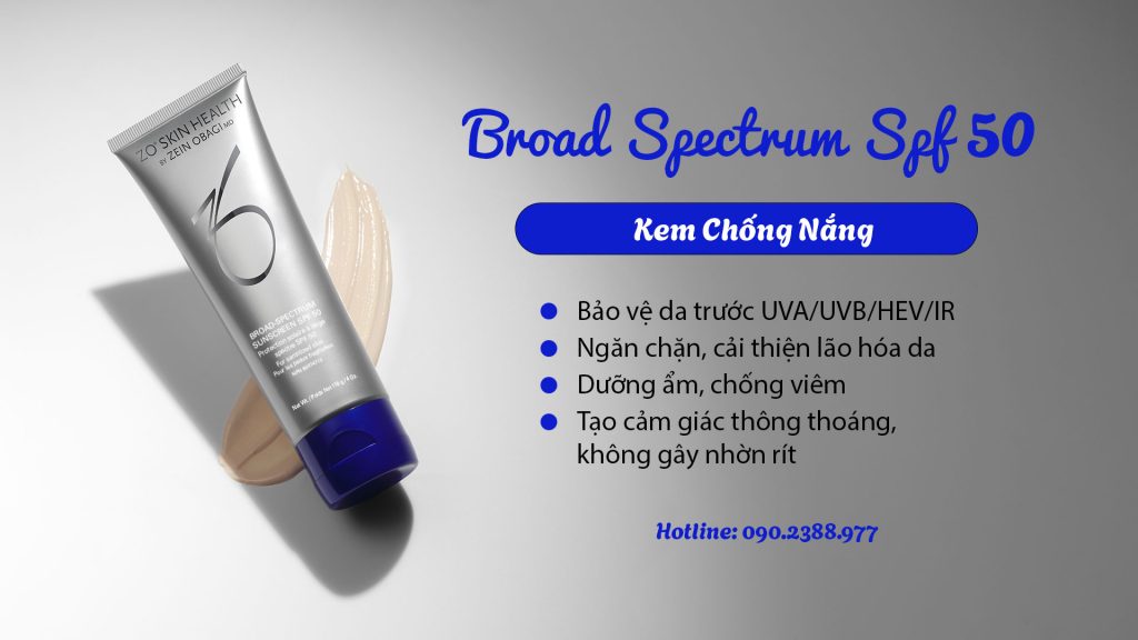 ZO BROAD SPECTRUM SUNSCREEN SPF 50
