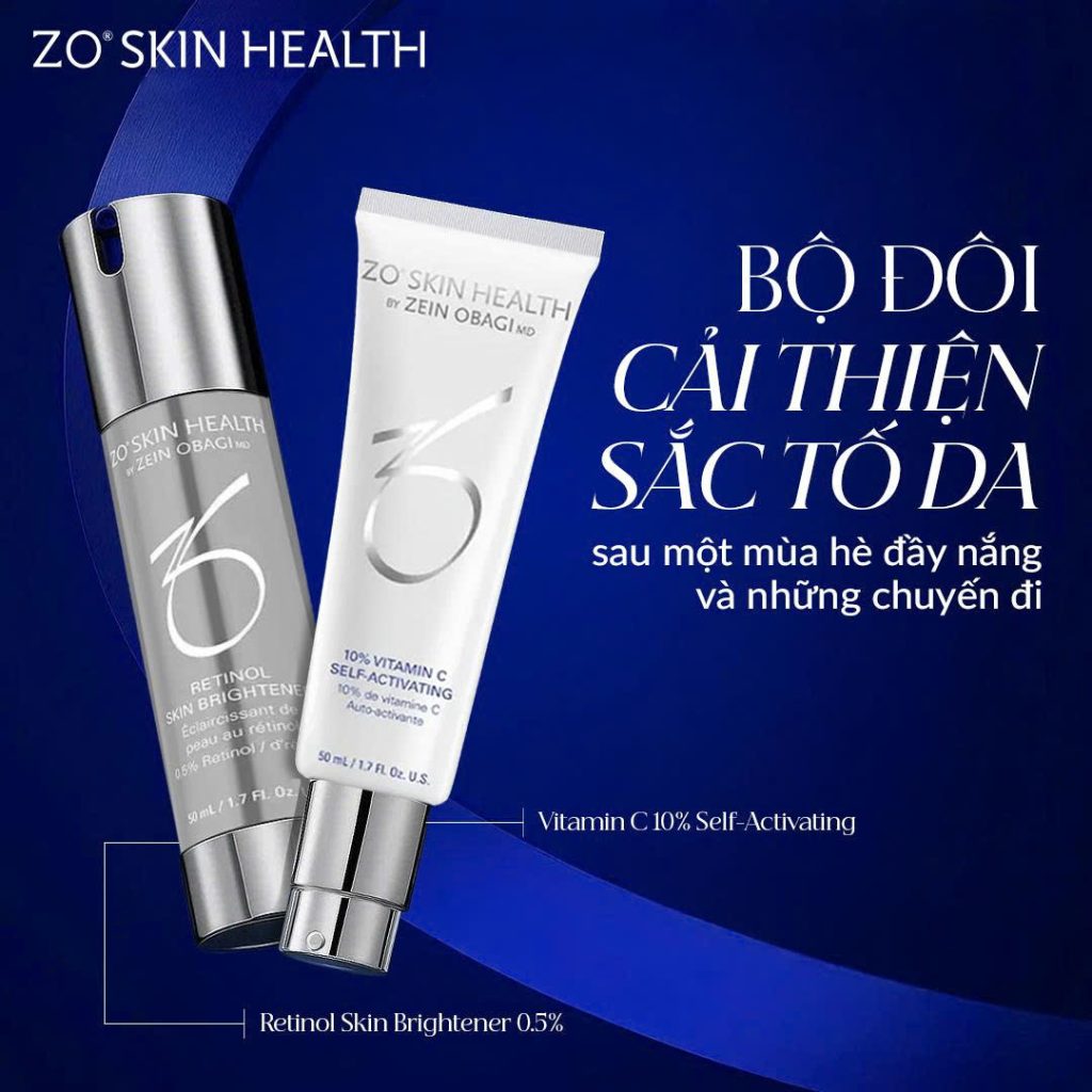 bộ đôi Zo Skin Health Retinol + Vitamin C