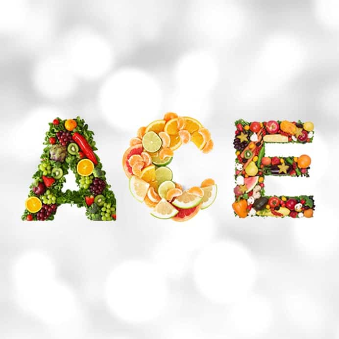 Vitamin A, C, E – Hệ thống chống oxy hóa mạnh mẽ