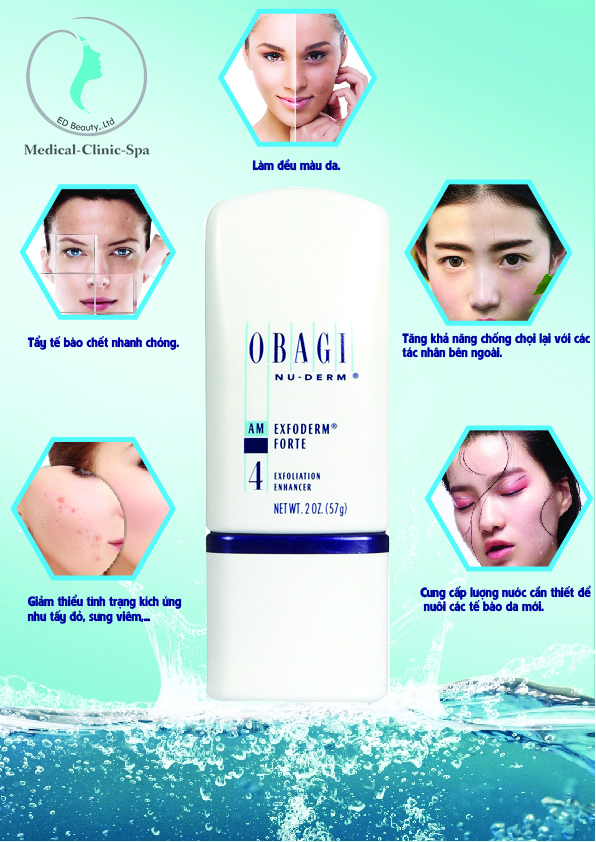 Công dụng Kem tẩy tế bào chết Obagi Nu-Derm Exfoderm Forte