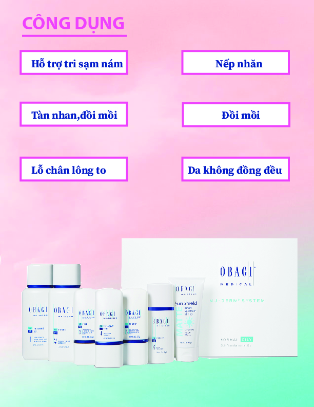 Công dụng bộ Obagi Nurdem-100