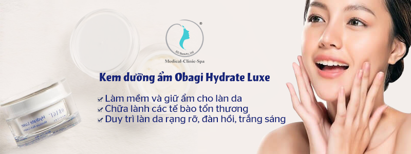 Công dụng của kem dưỡng ẩm Obagi Hydrate Luxe