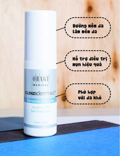 Công dụng Kem dưỡng mềm da cung cấp độ ẩm Obagi Therapeutic Moisturizer