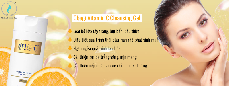 Công dụng nổi bật của Sữa rửa mặt Obagi Vitamin C-Cleansing Gel