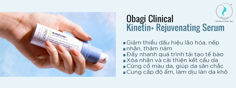 Công dụng nổi bật của Serum phục hồi da tổn thương OBAGI CLINICAL Kinetin+ Rejuvenating Serum: