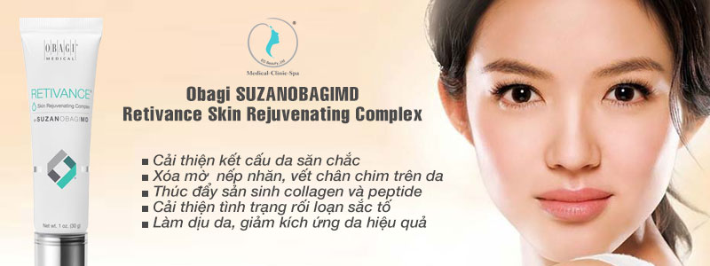 Công dụng của Obagi SUZANOBAGIMD Retivance Skin Rejuvenating Complex