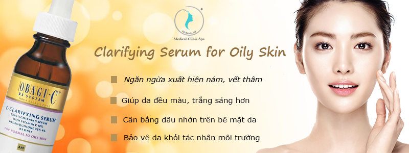 Công dụng nổi bật của Serum dưỡng da trắng sáng Clarifying Serum for Oily Skin