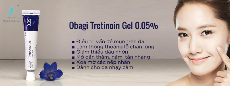 Công dụng của Obagi Medical Tretin0in Gel 0.05%