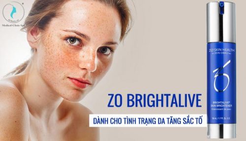 Giải pháp ZO Brightalive cho tình trạng da tăng sắc tố