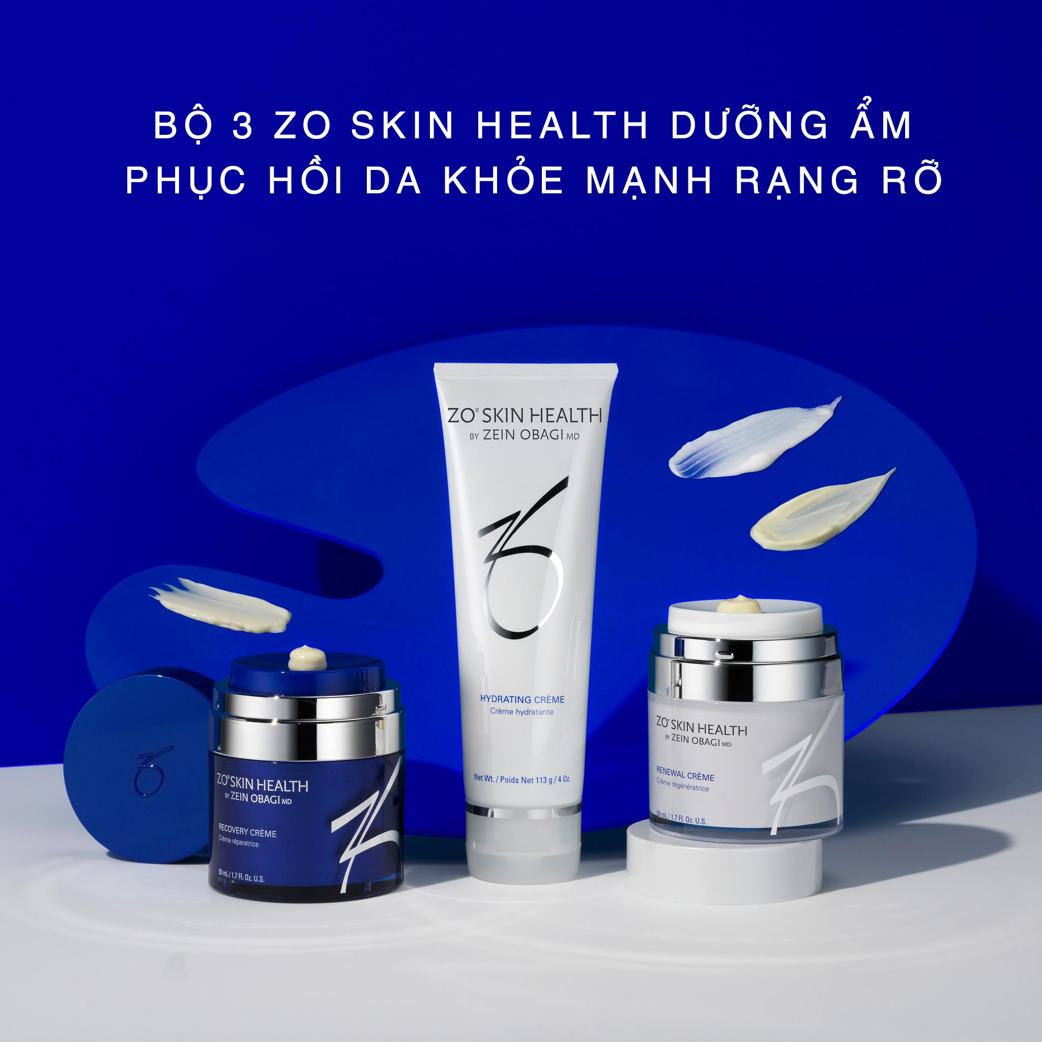 BỘ 3 ZO SKIN HEALTH DƯỠNG ẨM PHỤC HỒI DA KHỎE MẠNH RẠNG RỠ