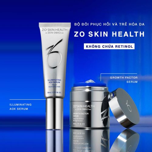 Bộ đôi phục hồi trẻ hóa da ZO Skin Health không chứa Retinol