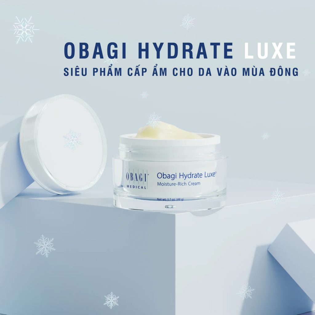Obagi Hydrate Luxe - Siêu phẩm cấp ẩm cho da vào mùa đông