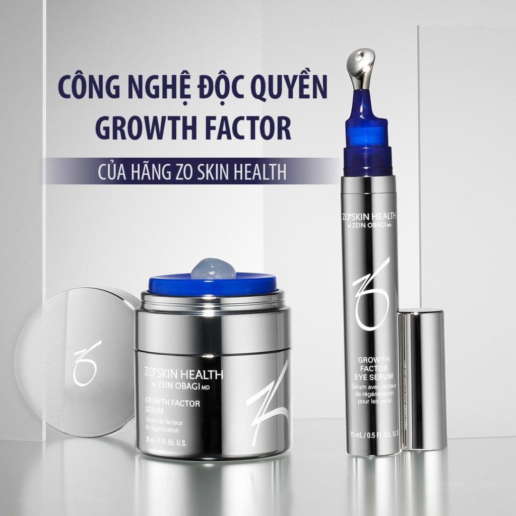 Công nghệ độc quyền Growth Factor của hãng ZO Skin Health