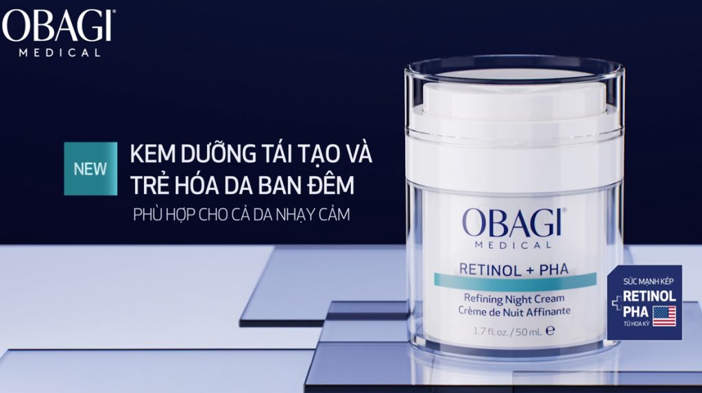 Công dụng Obagi Medical Retinol + PHA