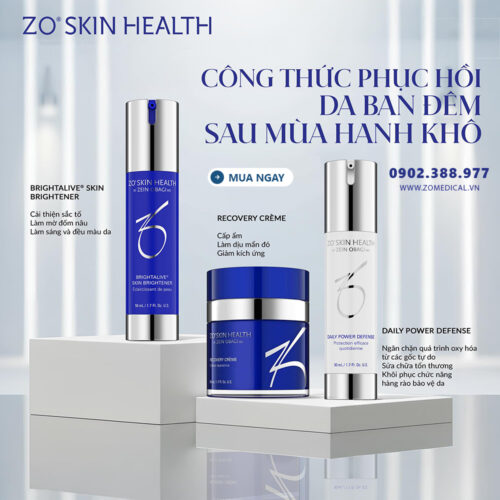 Công thức phục hồi da ban đêm hoàn chỉnh