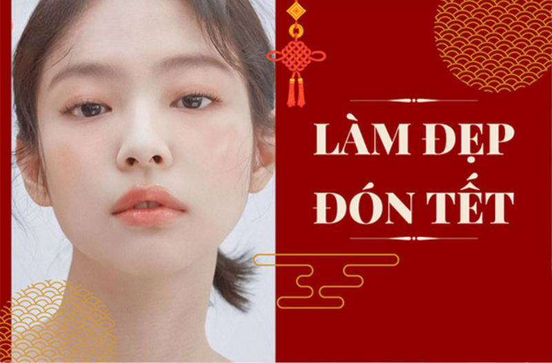 Hình Routine chăm da đón tết