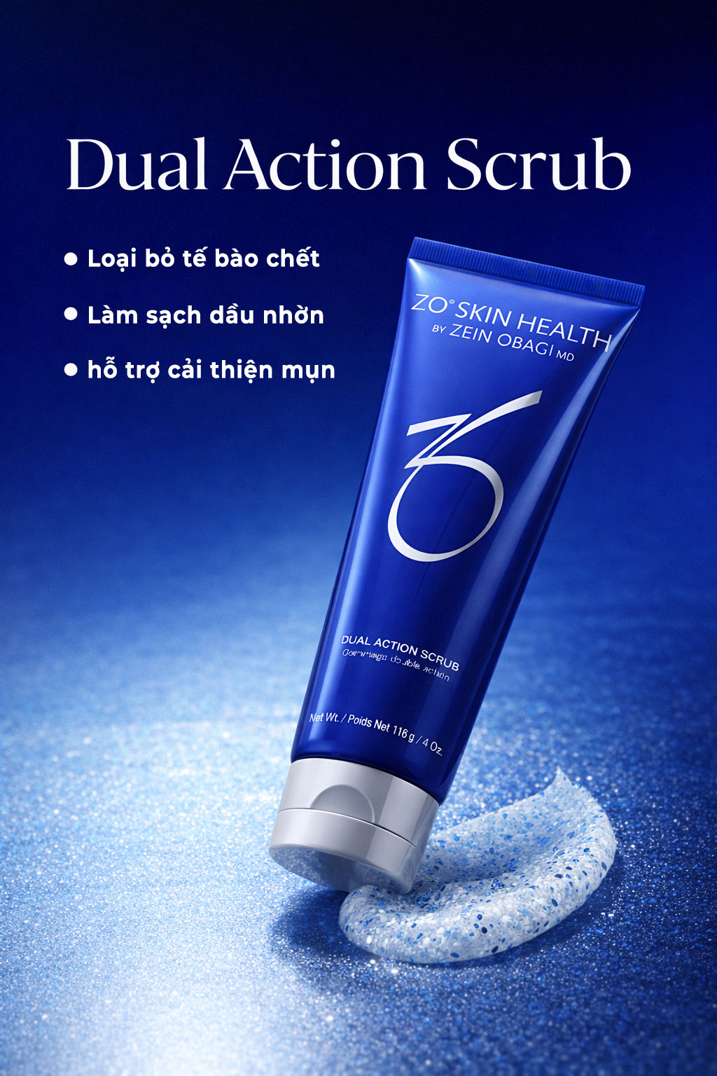 Hình: Sản phẩm Zo Skin Health Dual Action Scrub