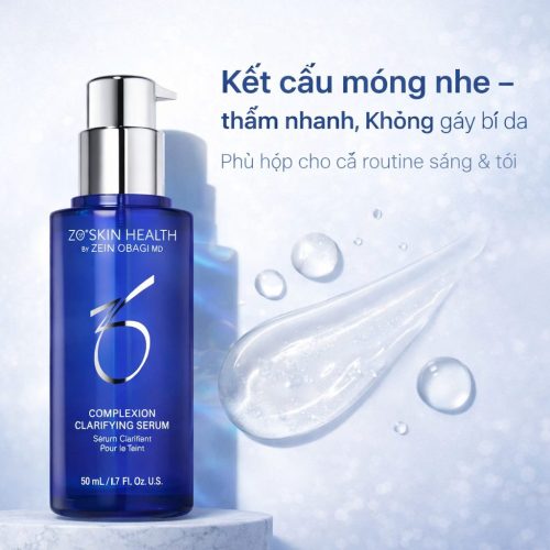 Hình: Texture của tinh chất Complexion Clarifying Serum